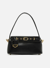BOLSA TIRACOLO PRETA COURO PEQUENA VICTÓRIA A 50014 0483 0001 AREZZO - Vintedoisk